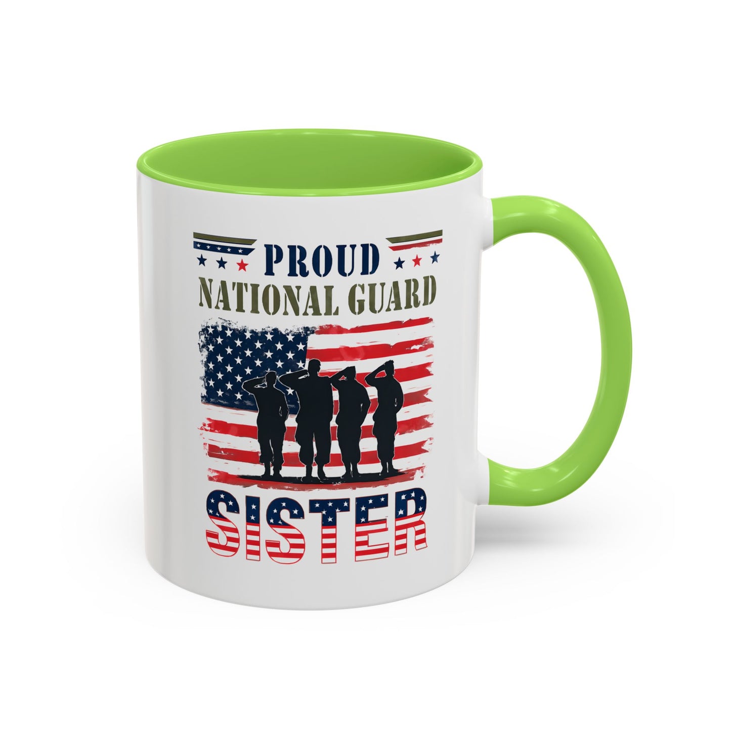National Guard, Proud Sister Mug, Army National Guard, Armed Forces Gift, Veteran Appreciation, Gift For Heroes
