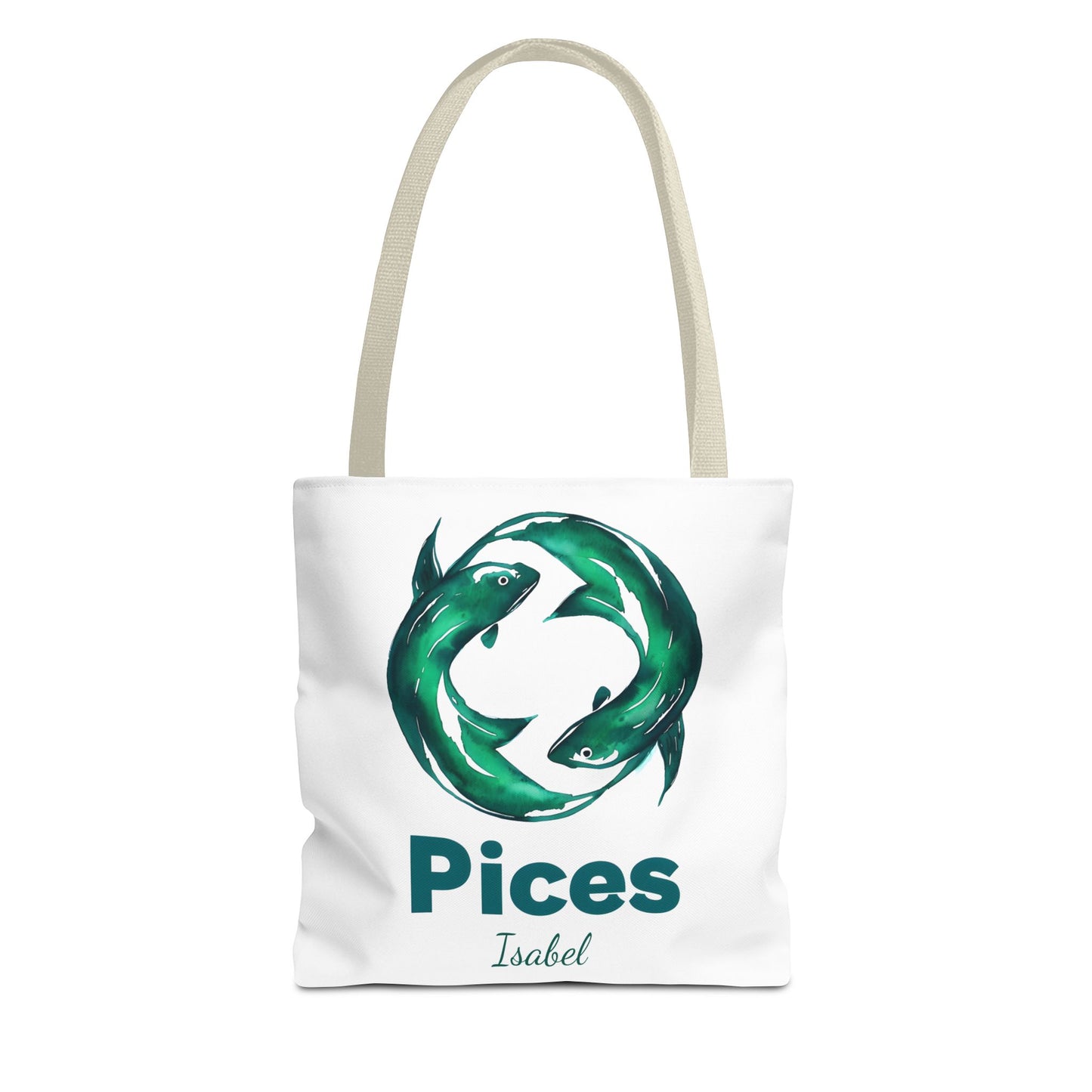 Pices Zodiac Personalized Tote Bag - Astrology Inspired, Gift for Taurus, Festival Tote, Astrology Lover's Bag, Horoscope Gift