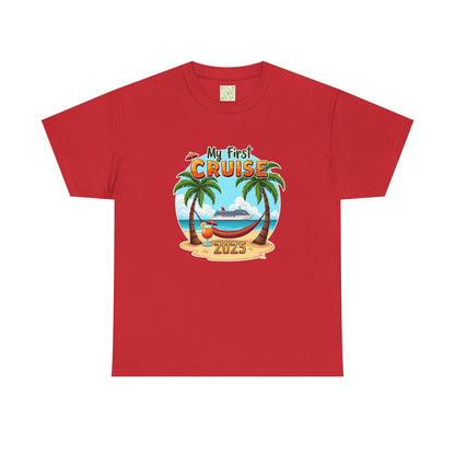 My First Cruise 2025 Tee, Cruise Squad 2025, Family Vacation Tee, Group Cruise Shirt, Personalized Cruise, Cruise Gifts