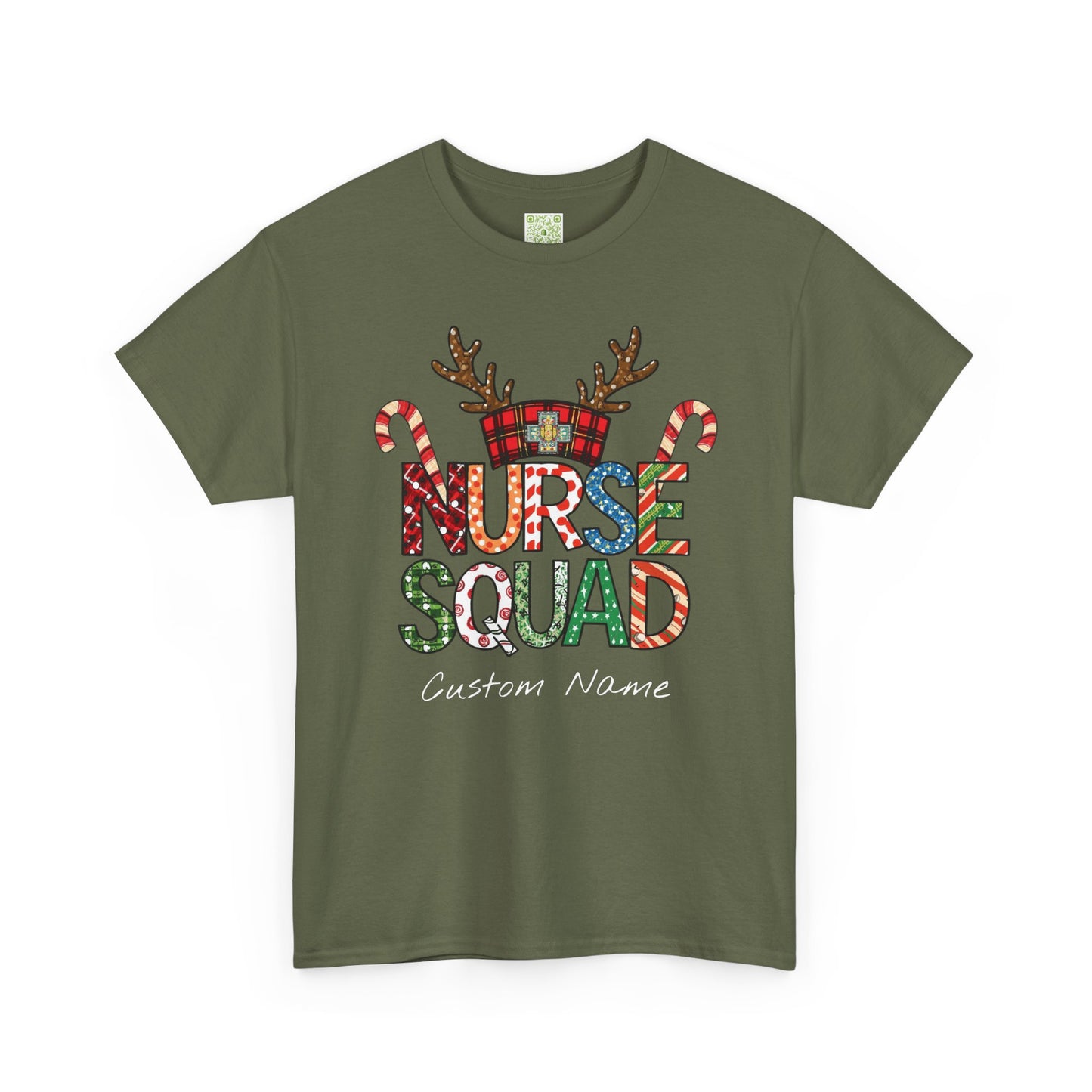 Personalized Nurse Squad Holiday Tee, Snowman Shirt, Christmas Womens, Future Nurse Gift, Nurse Gift, Gift For Nurse