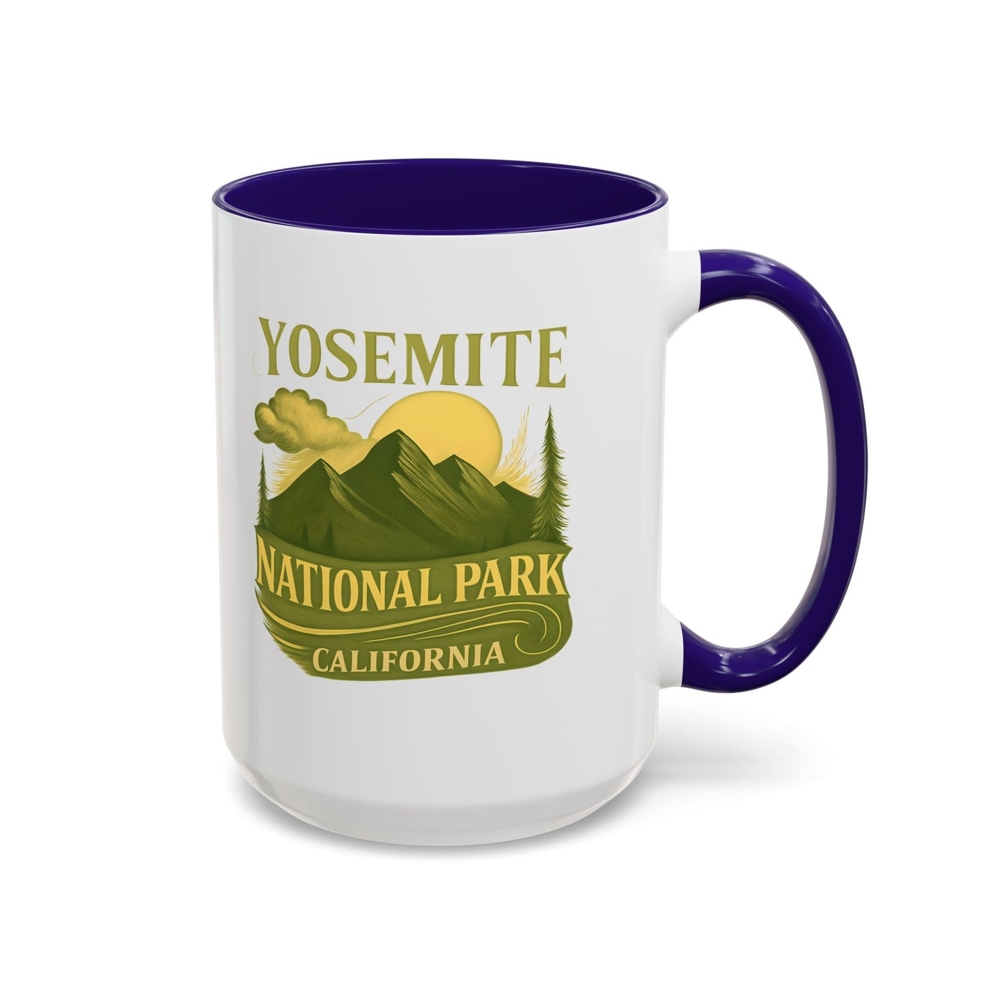 Yosemite National Park Accent Mug, Yosemite Gift, Yosemite Travel Gift, California Trip, Granola Girl Gift
