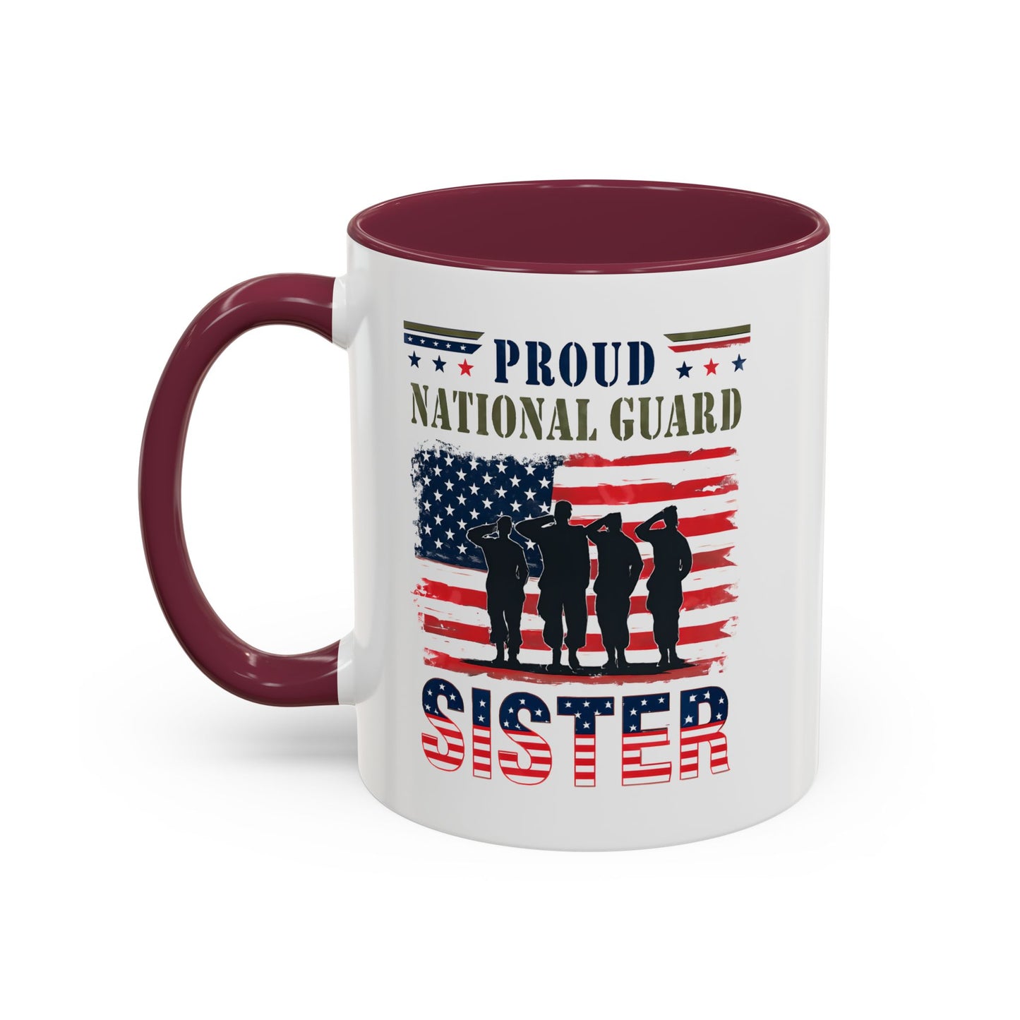 National Guard, Proud Sister Mug, Army National Guard, Armed Forces Gift, Veteran Appreciation, Gift For Heroes