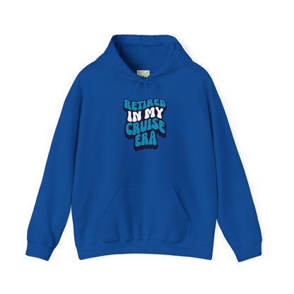 Retired in My Cruise Era Hoodie, Cozy Unisex Sweatshirt, Retirement Cruise, Travel Merch, Cruise Vibes Hoodie, Retro