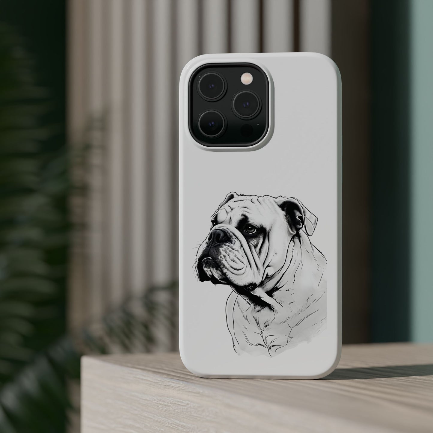 Bulldog Magnetic Tough Cases - Durable Phone Protection, Pet Lovers Gift, Animal Accessories, Unique Design, Personalized Tech