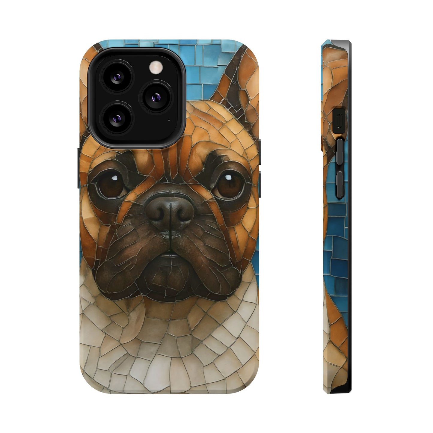 French Bulldog Mosaic Phone Case, French Bulldog Art, Dog iPhone Case, Frenchie Mom, French Bulldog Gift, Dog Lover