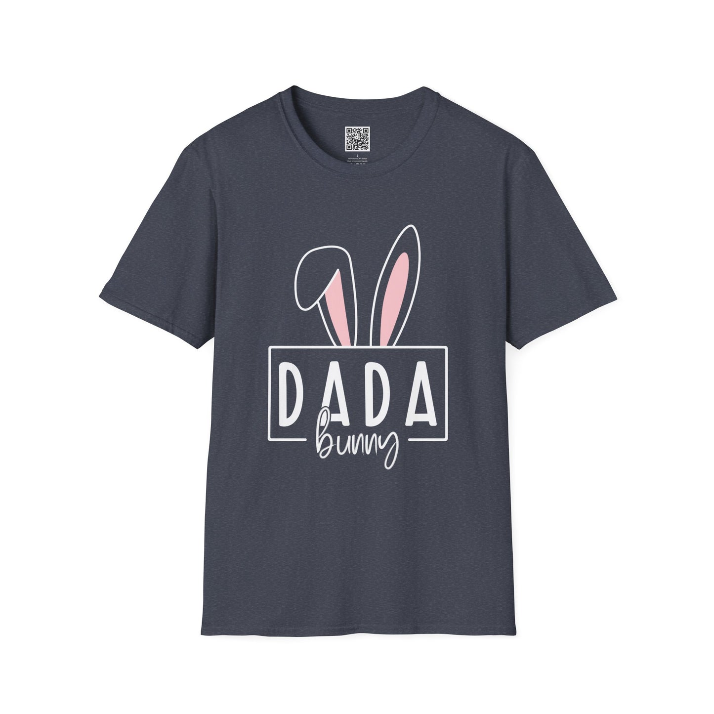 Dada Bunny Ears Unisex Softstyle T-Shirt - Cute Easter Apparel for Aunts