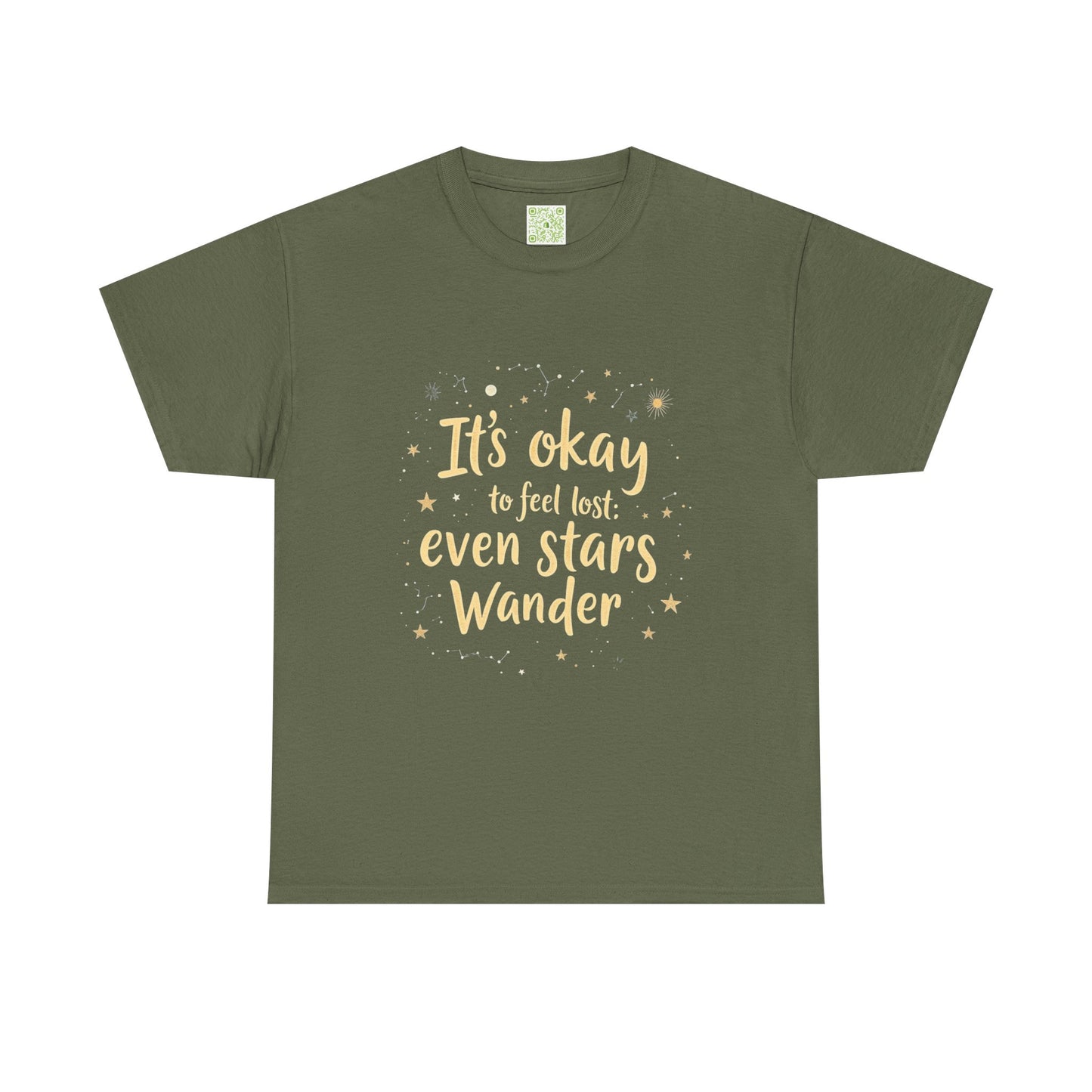 Enneagram 4 T-Shirt, It's Okay Even Stars Wander, Personality Types Tee, Enneagram Type 4 Gift, Self Growth Shirt