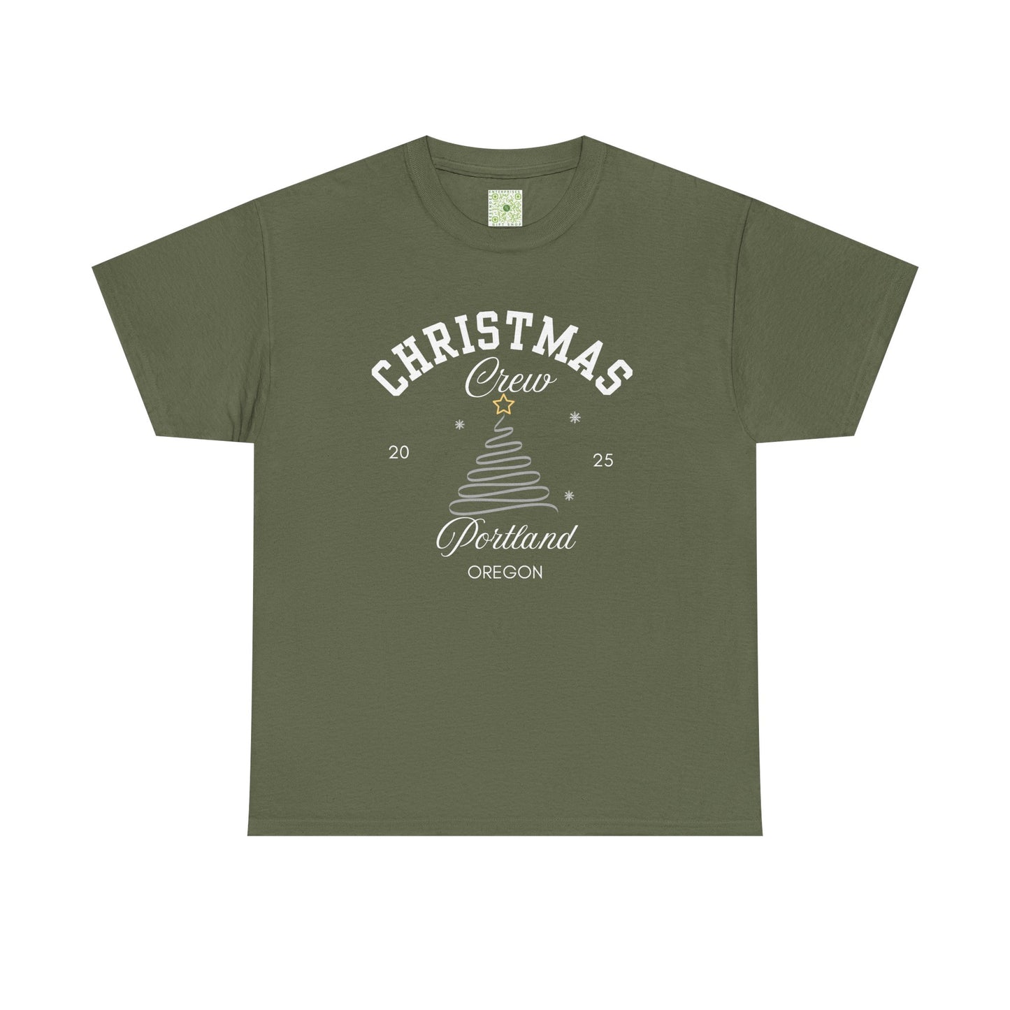 Christmas Crew Shirt 2025, Personalized Holiday Matching Tee, Family Vacation Christmas Outfit