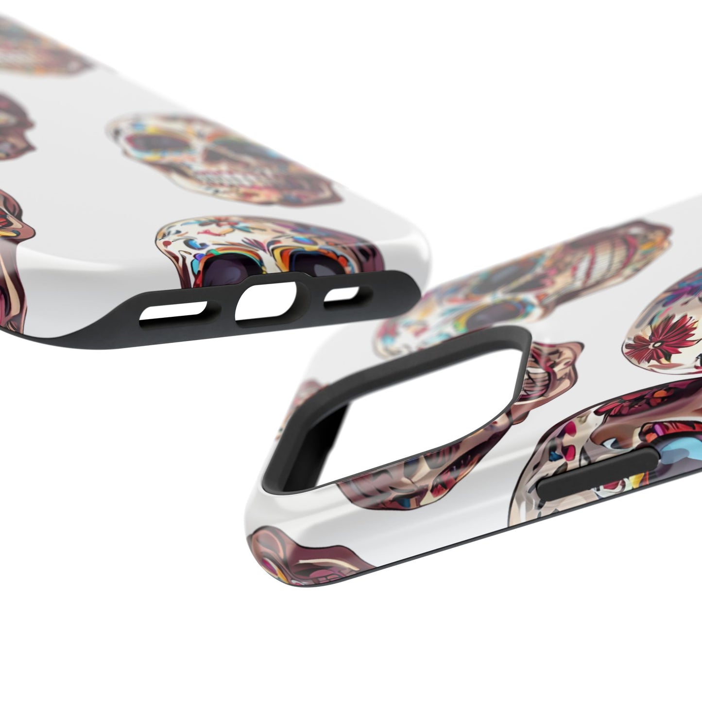 Sugar Skull Phone Case, Dia De Los Muertos, Day Of The Dead, Mexican Tradition, Sugar Skull Art, Wireless Charger