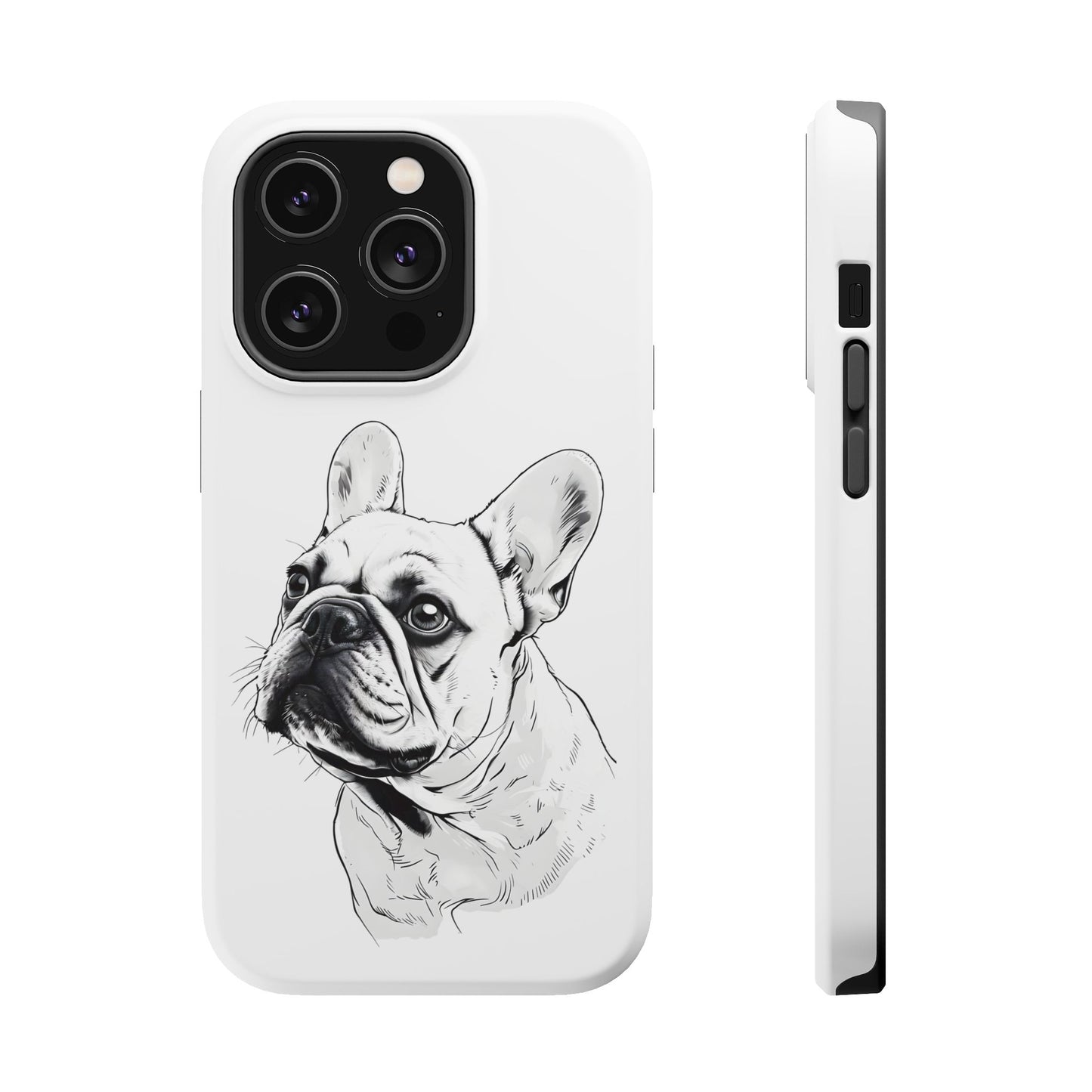 French Bulldog Magnetic Phone Case, Custom Pet Case, Durable Phone Accessories, Gift for Dog Lovers, Unique Phone Protection
