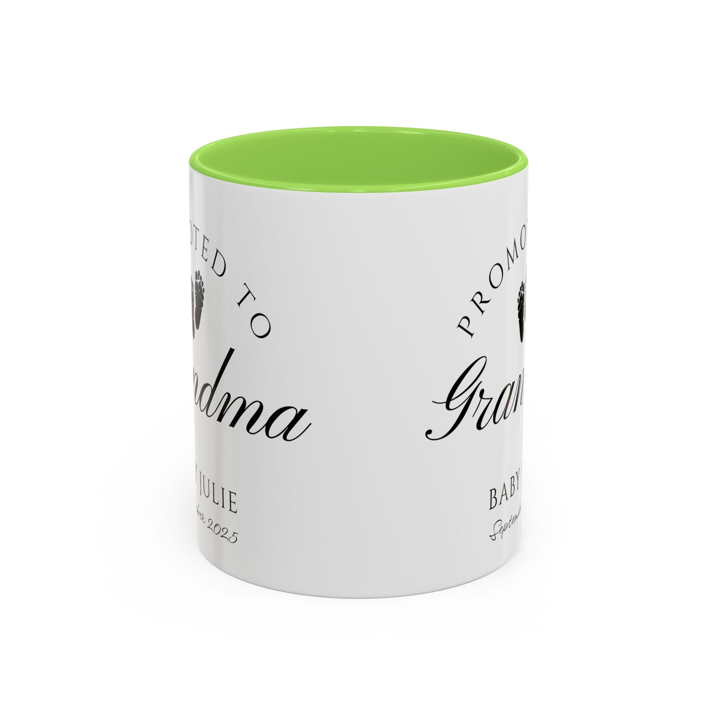 Promoted to Grandma Mug, Pregnancy Announcement Coffee Cup, Baby Reveal Gift, New Grandparent Mug, Grandma to Be Gift, Custom Baby Announcement