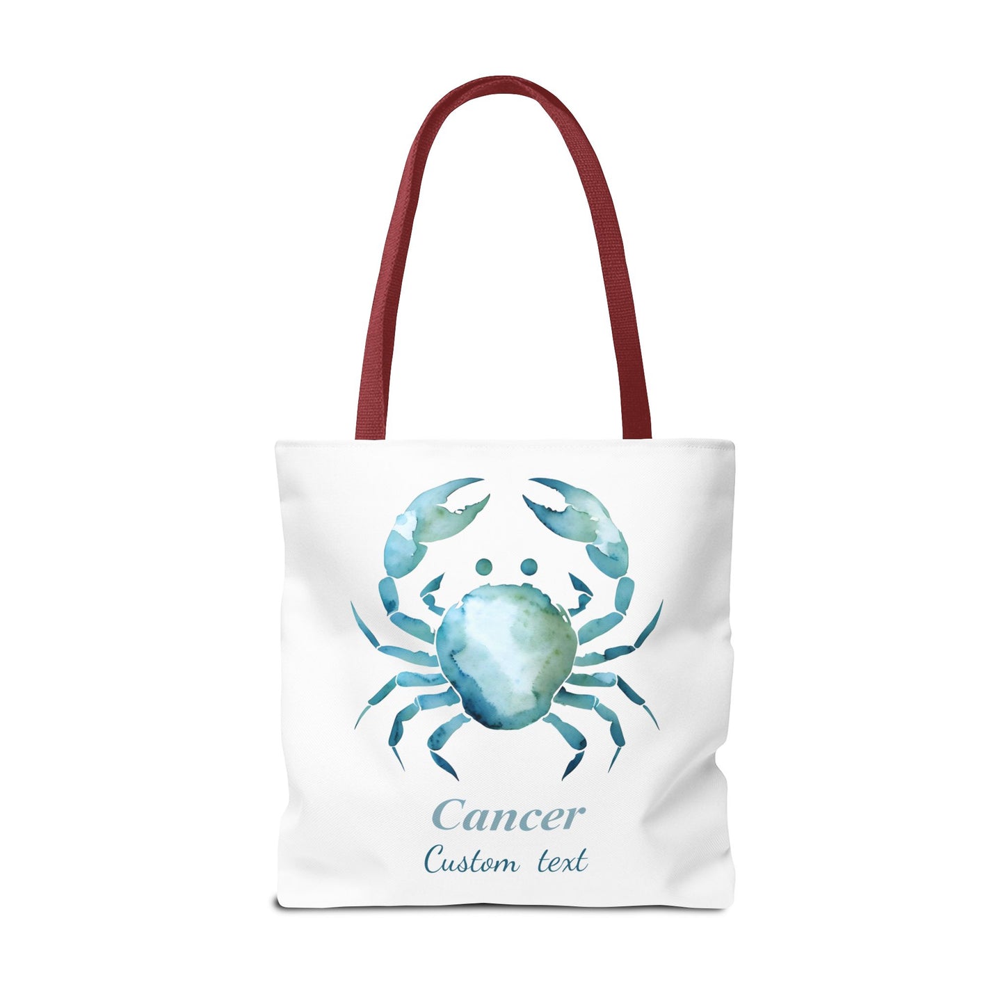 Cancer Zodiac Personalized Tote Bag, Astrology Lover Gift, Artistic Tote Bag, Trendy Tote Bag, Weekender Bag