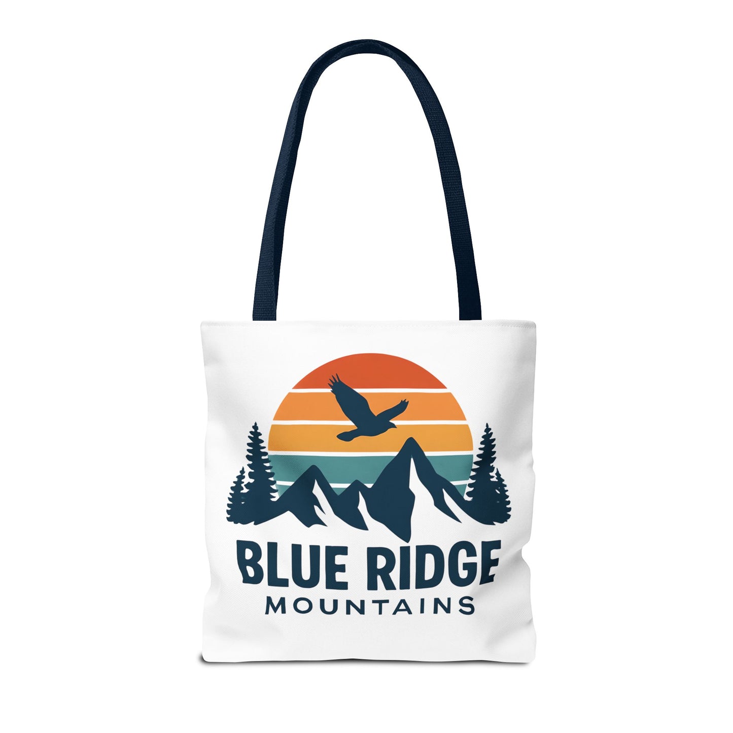 Blue Ridge Mountains Tote, Blue Ridge Parkway Bag, Appalachian Trail Tote, Smokey Mountains Gift, North Carolina Gift