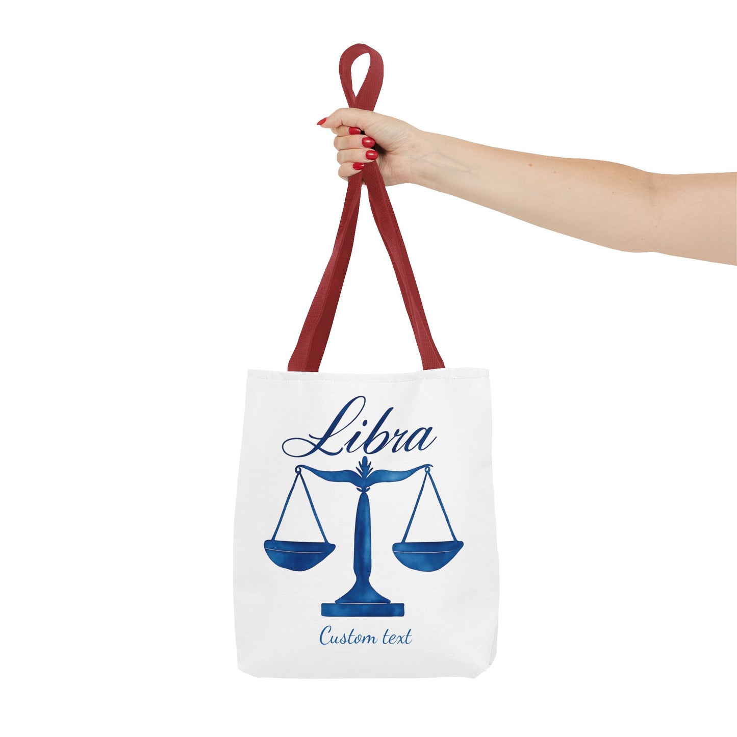 Libra Zodiac Personalized Tote Bag, Artistic Tote Bag, Astrology Lover Tote, Trendy Tote Bag, Unique Weekender Bag