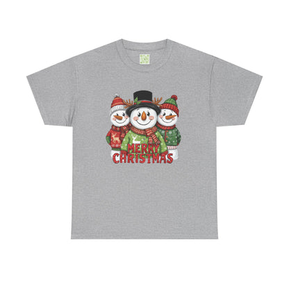 Merry Christmas Snowman Tee, Funny Snowman, Snowman Shirt, Let It Snow, Snowman Lover Gift, Snowman Gift for Her
