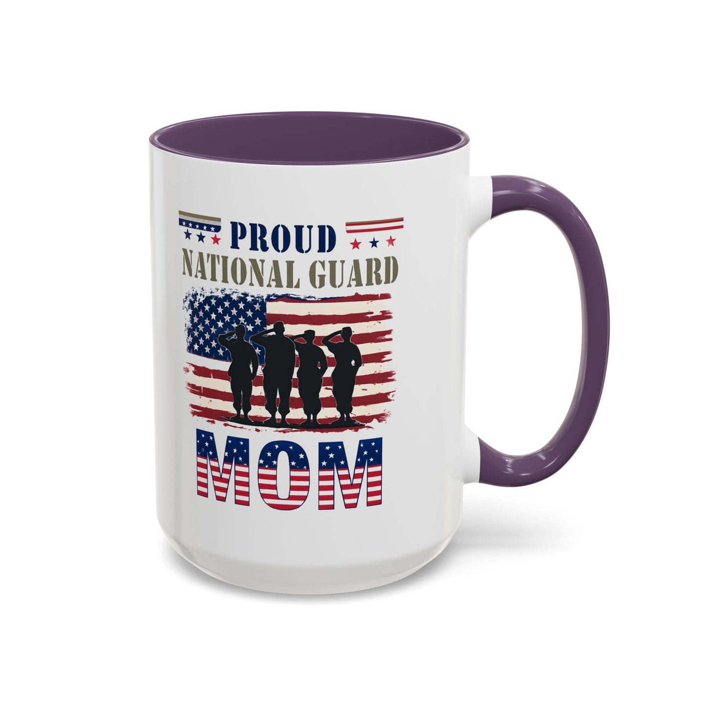 Proud National Guard Mom Mug, Army National Guard, Armed Forces, Veteran Appreciation, Military Family Gift