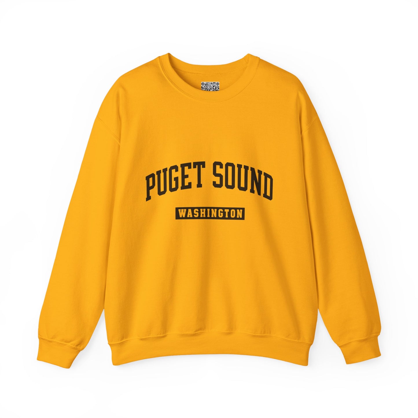 Puget Sound Washington Crewneck Sweatshirt, Tacoma, WA Pullover, Washington Vacation Gift, Unisex Washington Shirt, Souvenir
