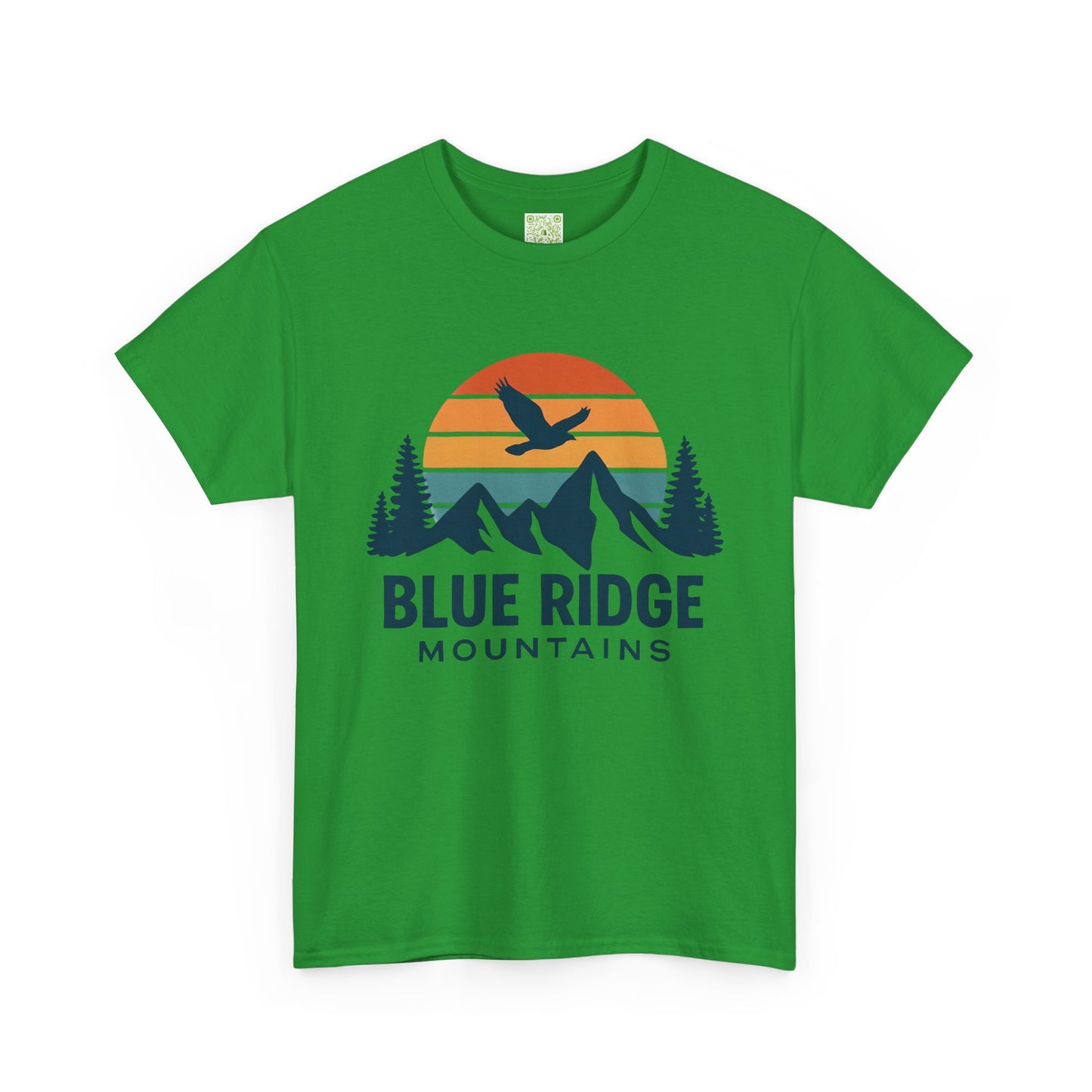 Blue Ridge Parkway Unisex Heavy Cotton Tee, Nature Lover Shirt, Blue Ridge Mountains, North Carolina Shirt, Camping Gift