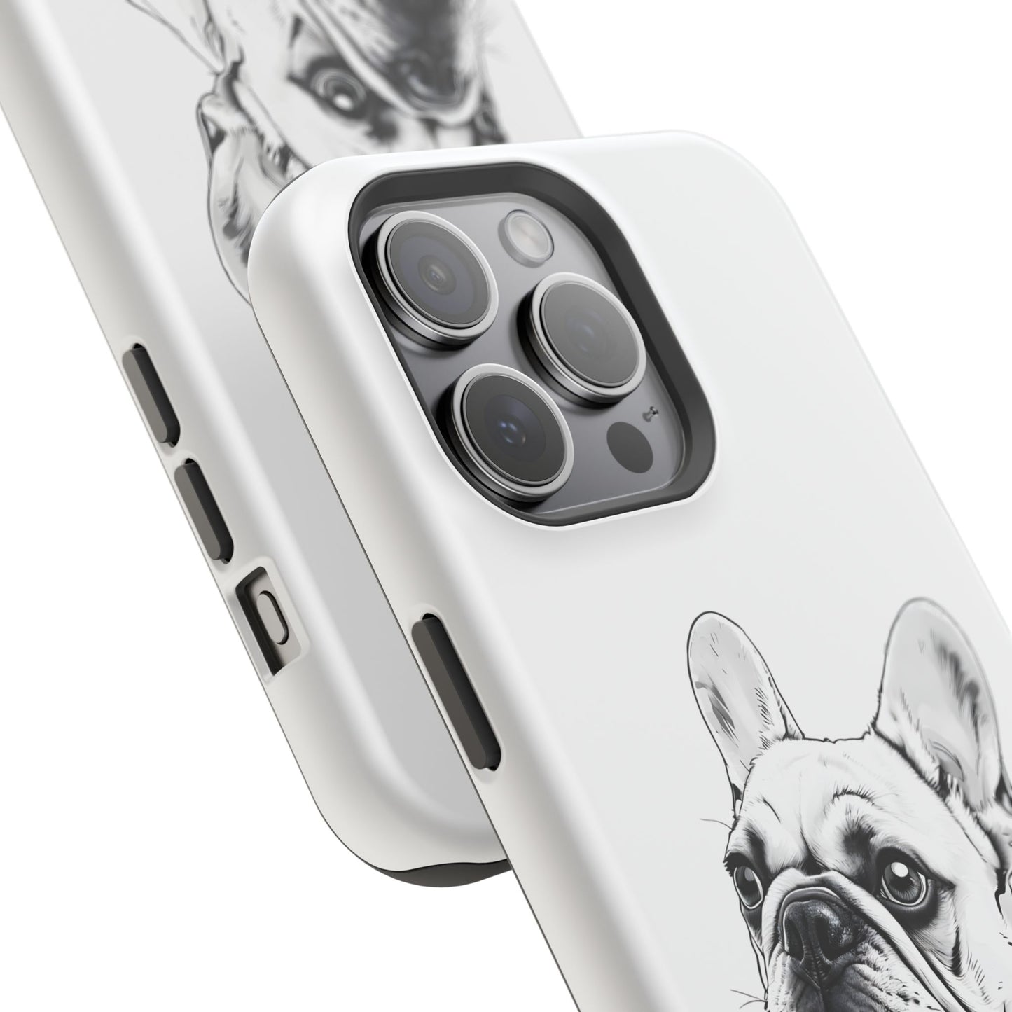 French Bulldog Magnetic Phone Case, Custom Pet Case, Durable Phone Accessories, Gift for Dog Lovers, Unique Phone Protection