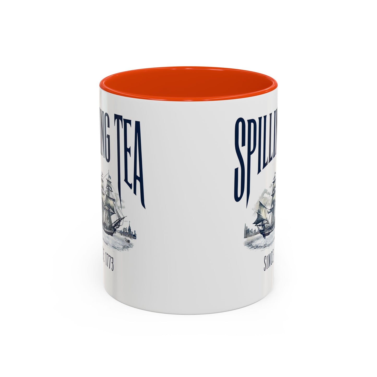 Spilling Tea Since 1773 Coffee Mug, Patriotic Coffee Mug, Funny Patriot Gift, American Freedom, Memorial Day