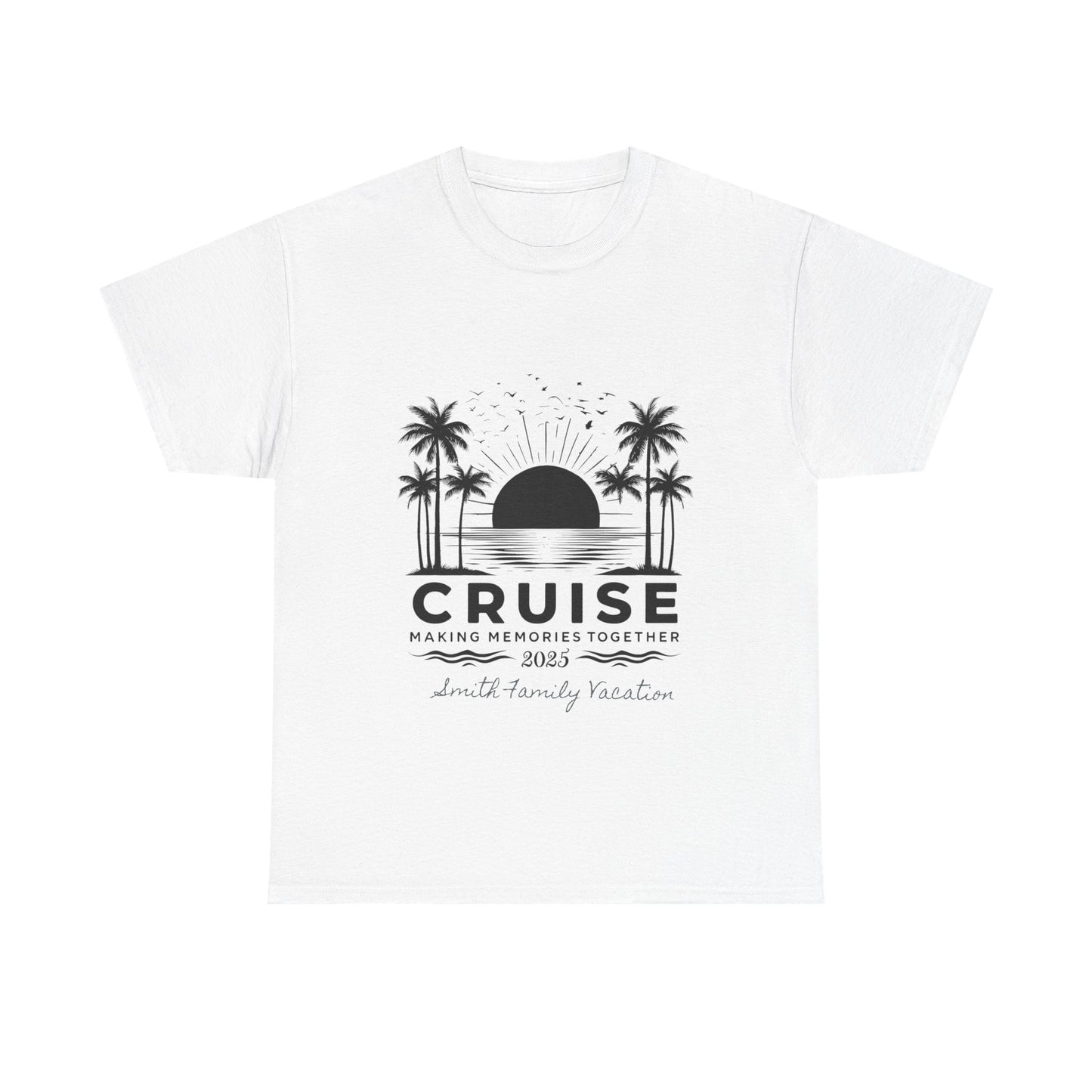 Cruise Memories Unisex Heavy Cotton Tee - Perfect Vacation Shirt