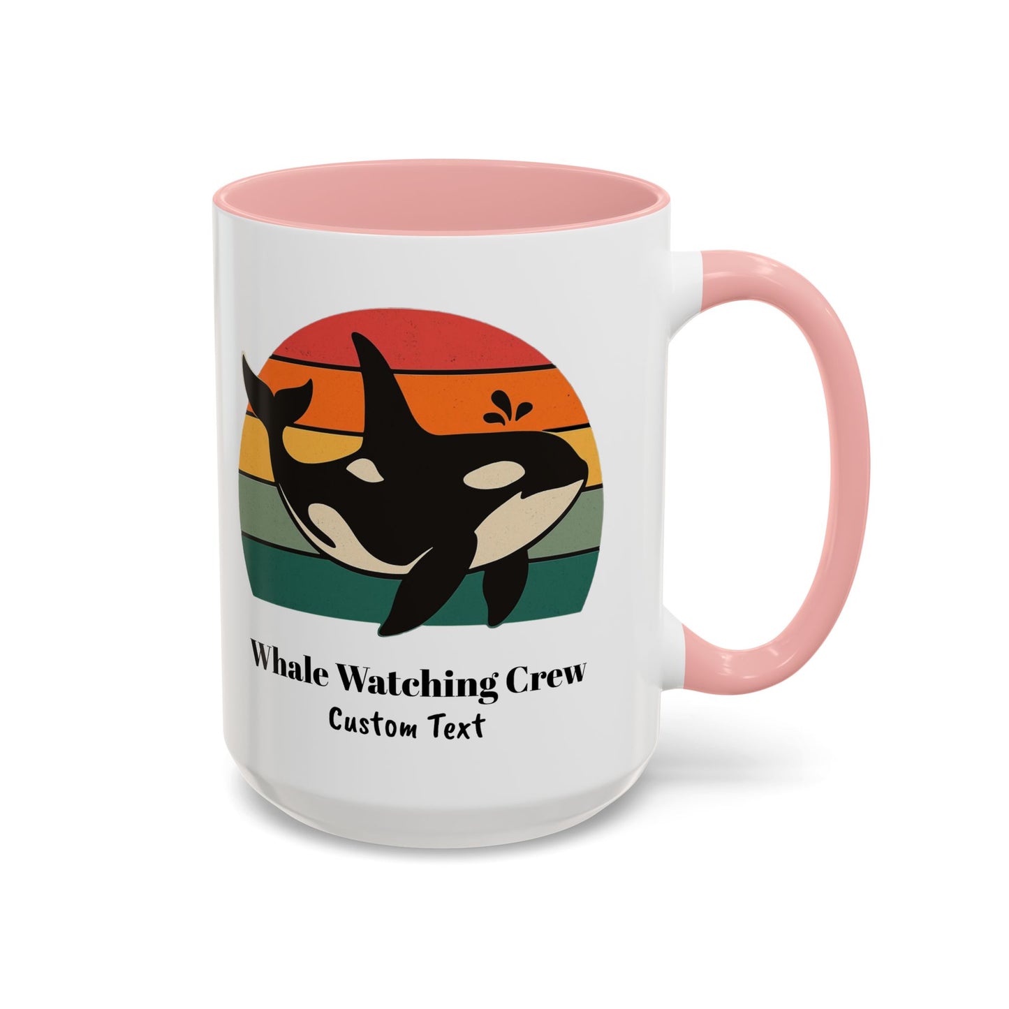 Personalized Orca Whale Coffee Mug, Whale Watching Mug, Whale Gifts, Alaskan Cruise, Blue Whale, Beluga Whale, Maui Excursion