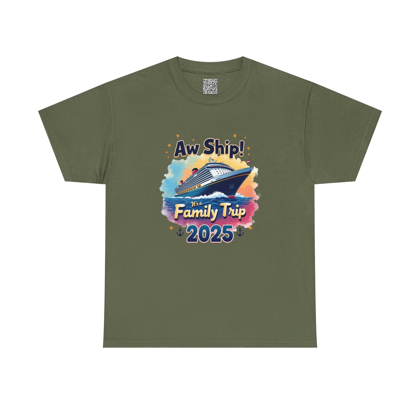 Aw Ship! Family Trip 2025 Shirt, Cruise Squad Shirt, Family Vacation 2025, Cruise Vacation, Personalized Shirts
