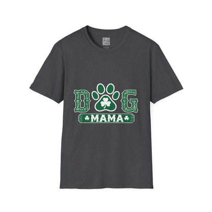 Dog Mama T-Shirt - Unisex Pet Lover Tee, Dog Paw Print Shirt, Dog Mom Gift, Casual Wear for Animal Lovers