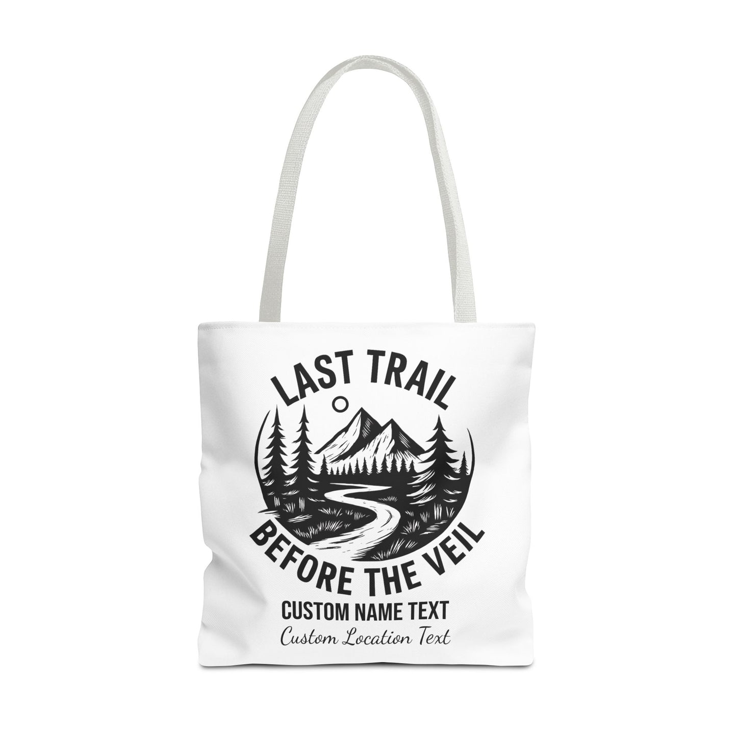 Bachelorette Last Trail Before the Veil Tote, Bride Tote Bag, Bridesmaid Tote Bags, Hen Party Favors, Bride Squad