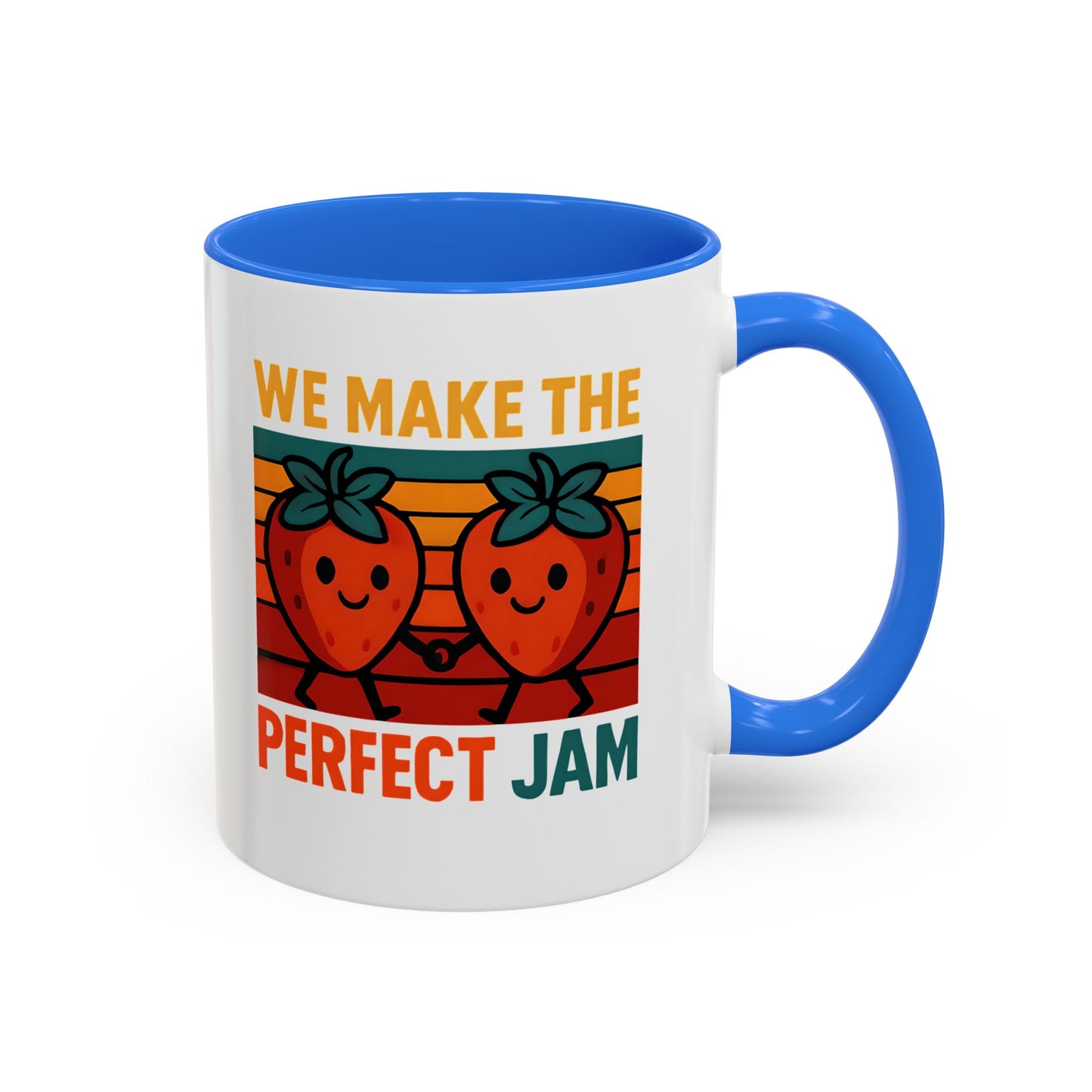 Humorous Strawberry Jam Coffee Mug, Summer Vibes Mug, Strawberry Mug, Food Humor Mug, Hilarious Mug, Gift Idea