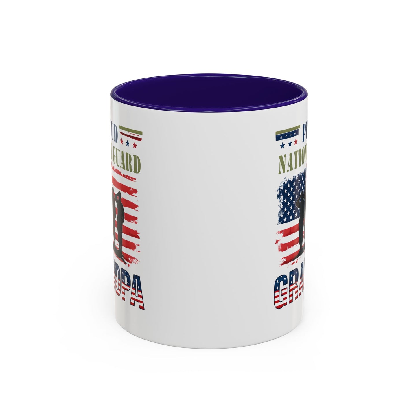 National Guard, Proud Grandpa Coffee Mug, Veteran Appreciation, Gift for Heroes, Military Family Gift