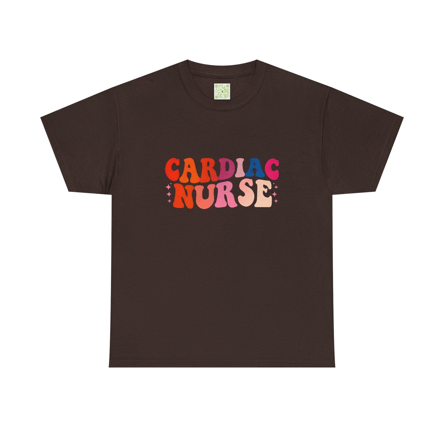 Cardiac Nurse Unisex Heavy Cotton Tee, Cardiac Nurse Shirt, ICU Nurse Gift, Nurses Day Gift, Nurse Squad Shirt