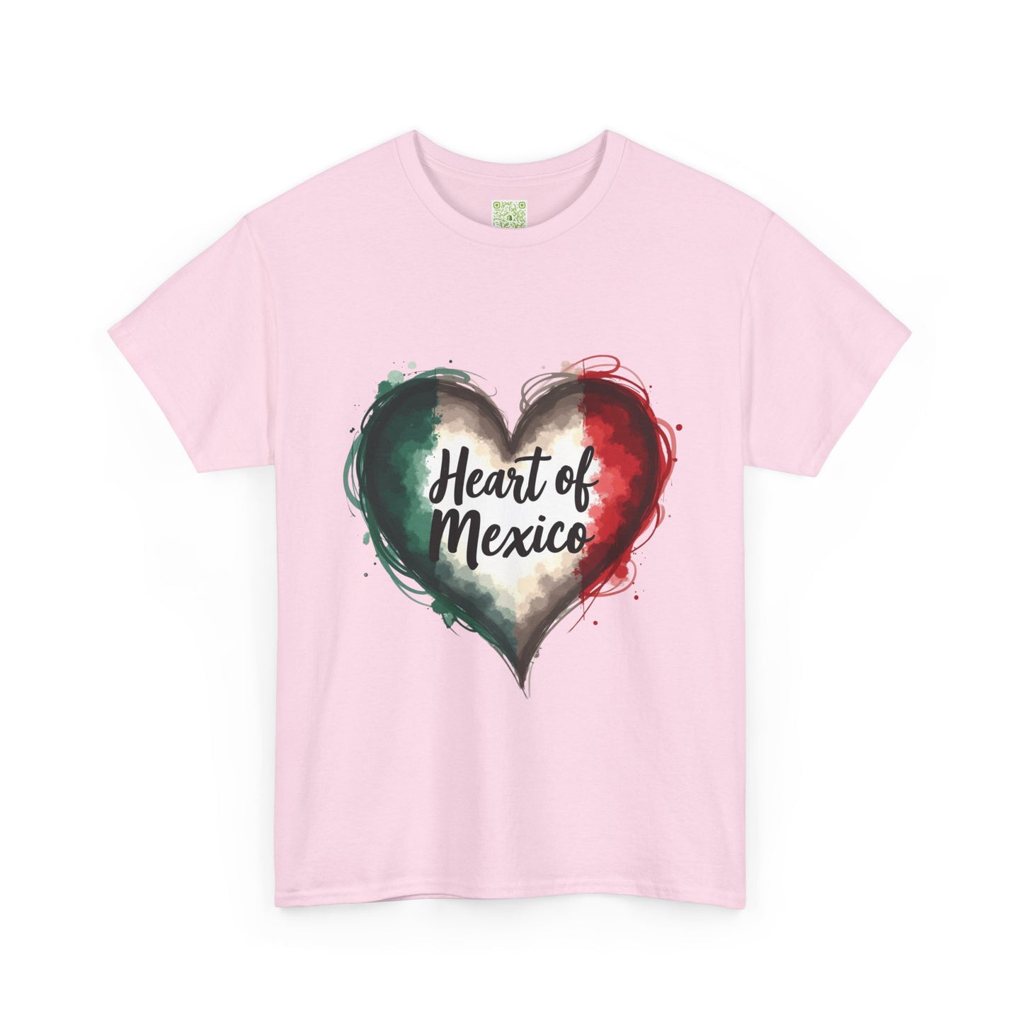 Viva la Vida Heart of Mexico Tee, Unisex Cotton Tee, Celebrate Mexican Heritage, Cinco de Mayo, Gift for Culture Lovers, Mexican Pride Tee