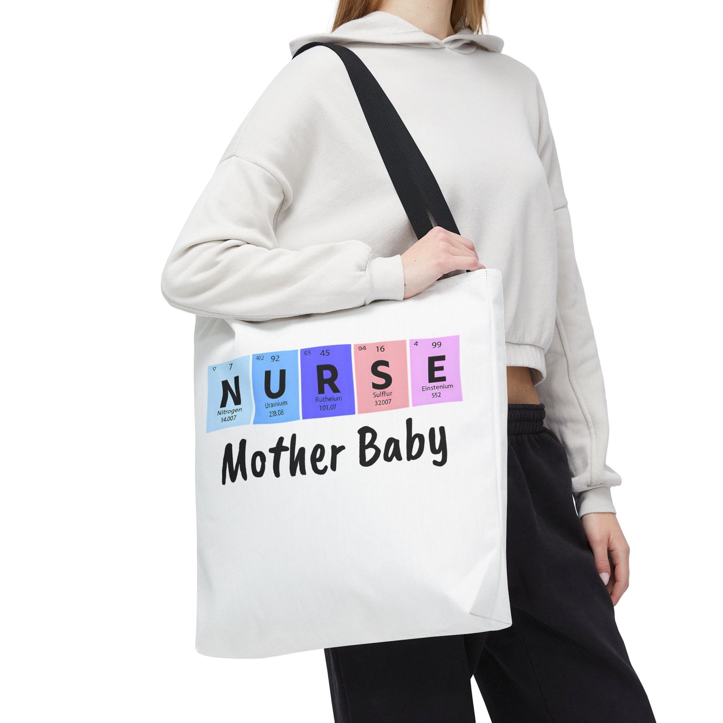 Postpartum Nurse Tote Bag, Mother Baby Nurse Tote, NICU Nurse Shirt, Labor and Delivery, Midwife Gift, Nurse Practitioner