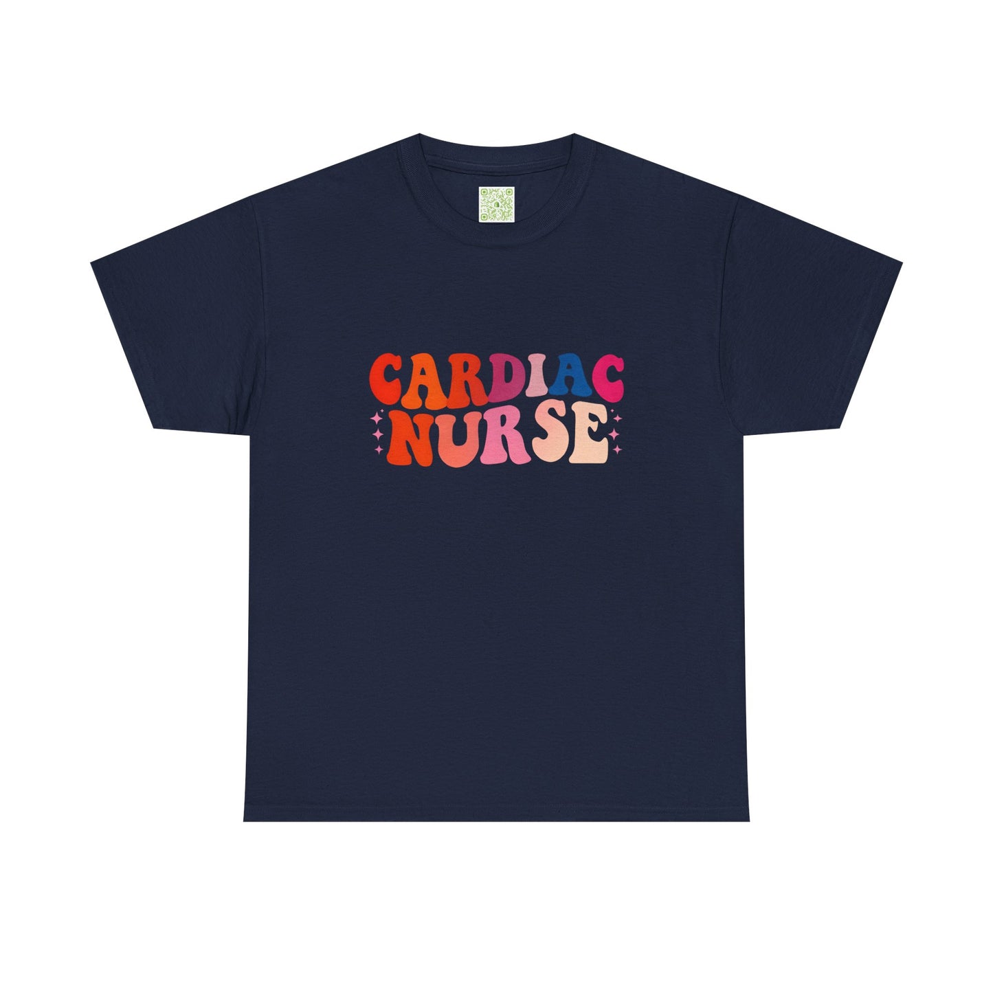 Cardiac Nurse Unisex Heavy Cotton Tee, Cardiac Nurse Shirt, ICU Nurse Gift, Nurses Day Gift, Nurse Squad Shirt