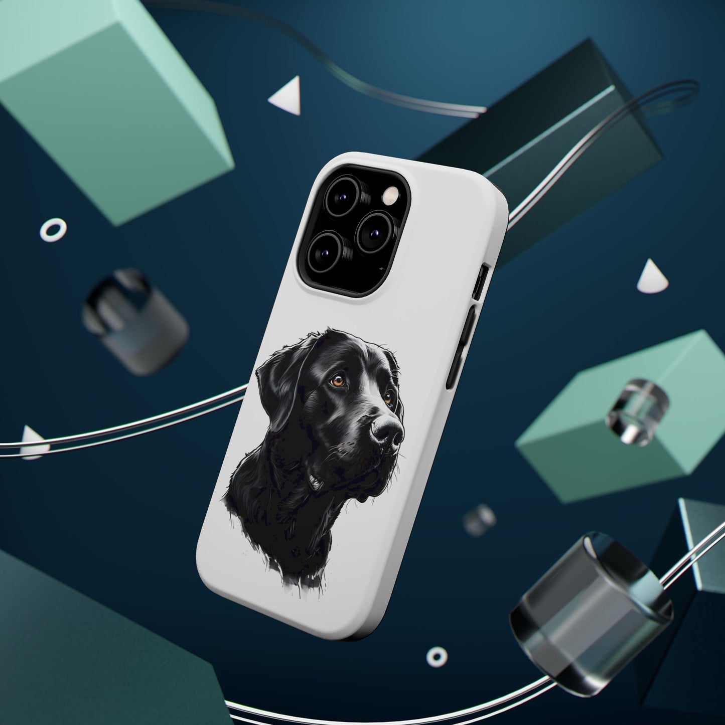 Dog Lover Tough Case, Durable Phone Cover, Pet Portrait Case, Unique Gift for Dog Owners, Custom Pet Accessories