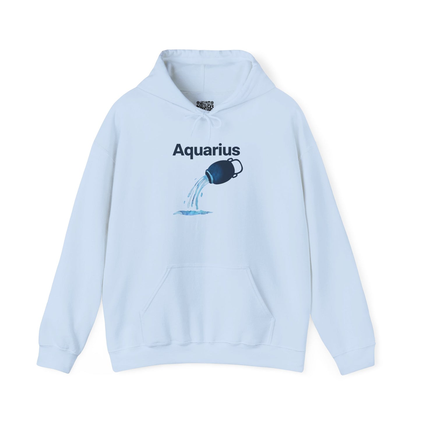 Aquarius Zodiac Hoodie, Astrology Sweatshirt, Birthday Gift, Unisex Pullover, Horoscope Apparel, Comfortable Style