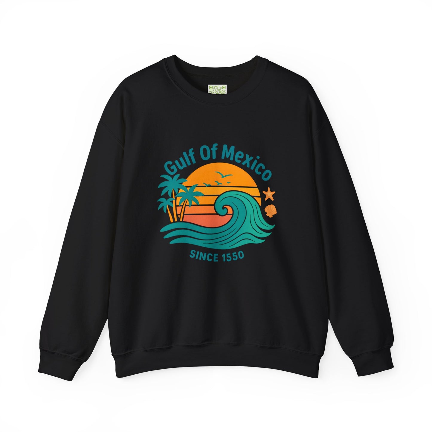 Gulf of Mexico Crewneck Sweatshirt, Retro Beach Vibes, Gulfo de Mexico, Democrat Tee, Resistance Shirt, Social Justice