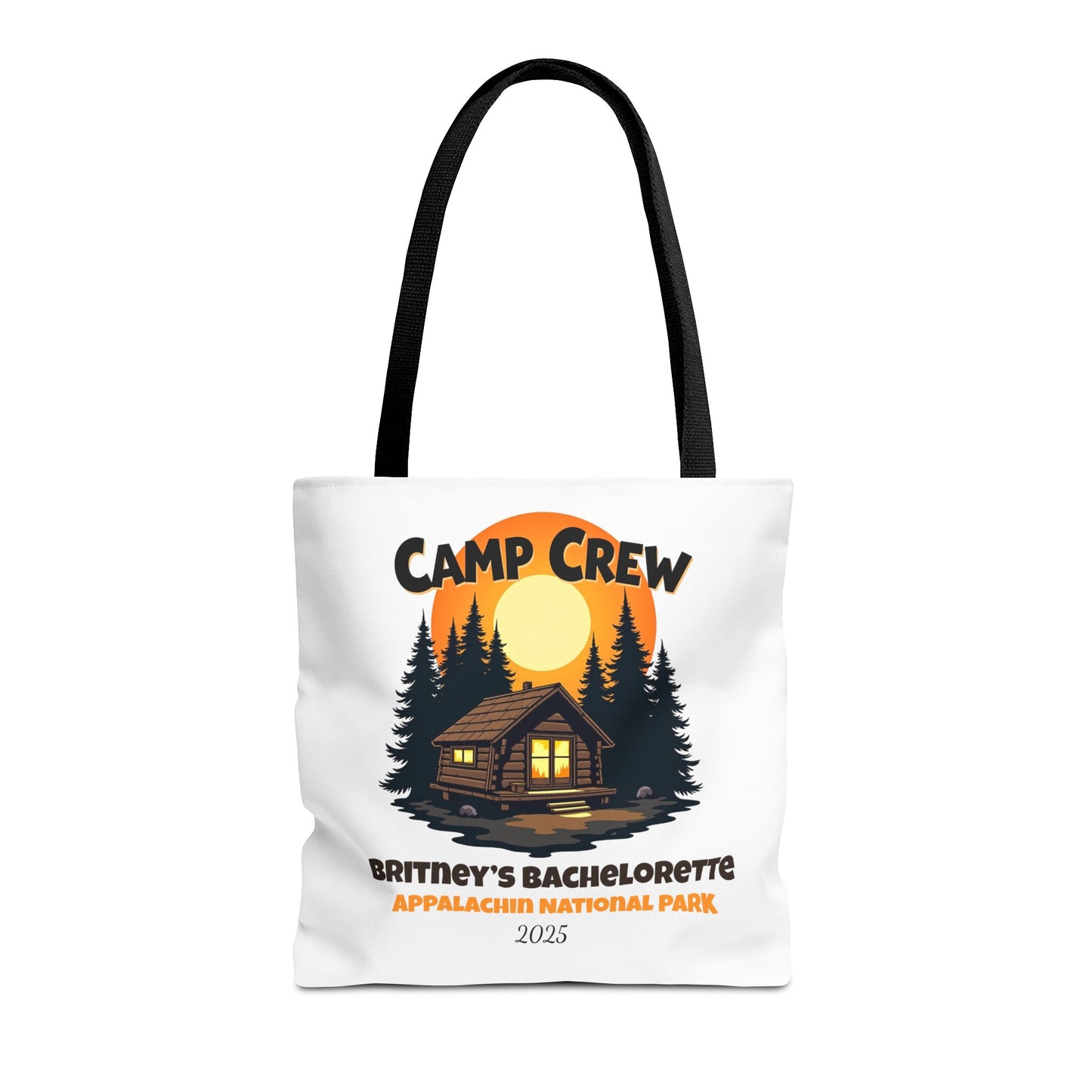 Bachelorette Camp Crew Tote Bag, Bride Beach Bag, Camp Bride, Camping Bach, Bridal Tote Bag, Custom Beach Bag