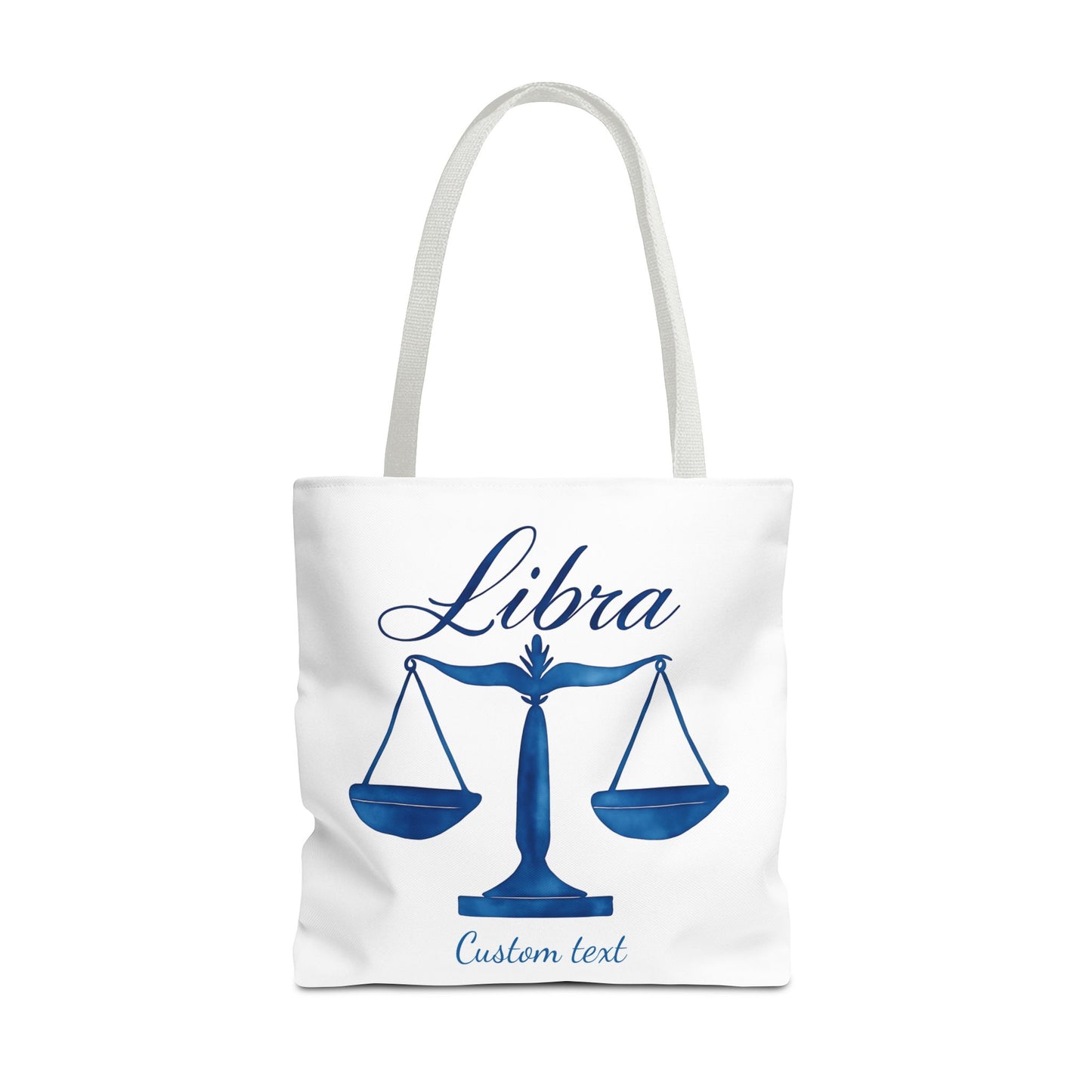 Libra Zodiac Personalized Tote Bag, Artistic Tote Bag, Astrology Lover Tote, Trendy Tote Bag, Unique Weekender Bag