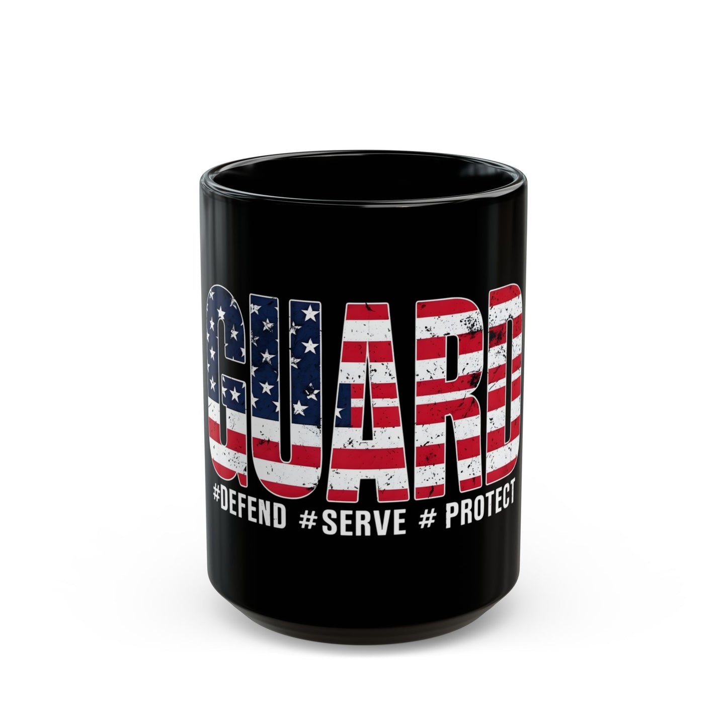 National Guard Patriotic Mug, Veteran Coffee Cup, Armed Forces Support Gift, Memorial Day & Independence Day Mug, USA Pride