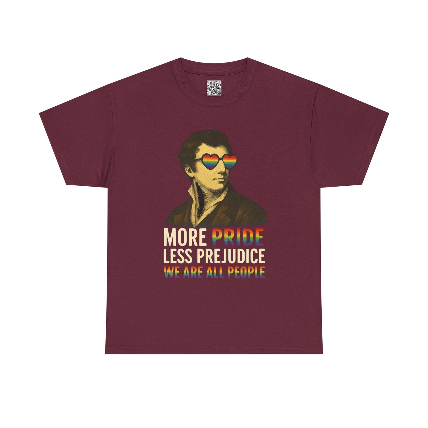 Pride Month Graphic Tee, More Pride Less Prejudice, Queer Shirt, Trans Shirt, Lesbian Shirt, LGBT Pride Outfit, pridemonth, Gay Pride
