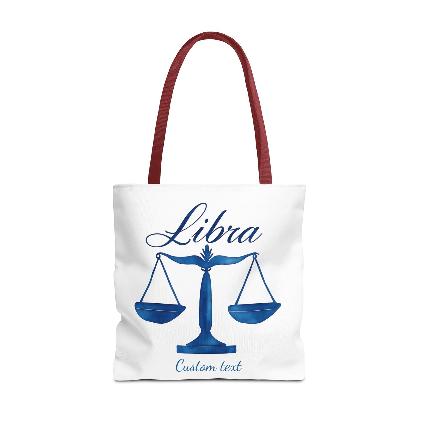 Libra Zodiac Personalized Tote Bag, Artistic Tote Bag, Astrology Lover Tote, Trendy Tote Bag, Unique Weekender Bag