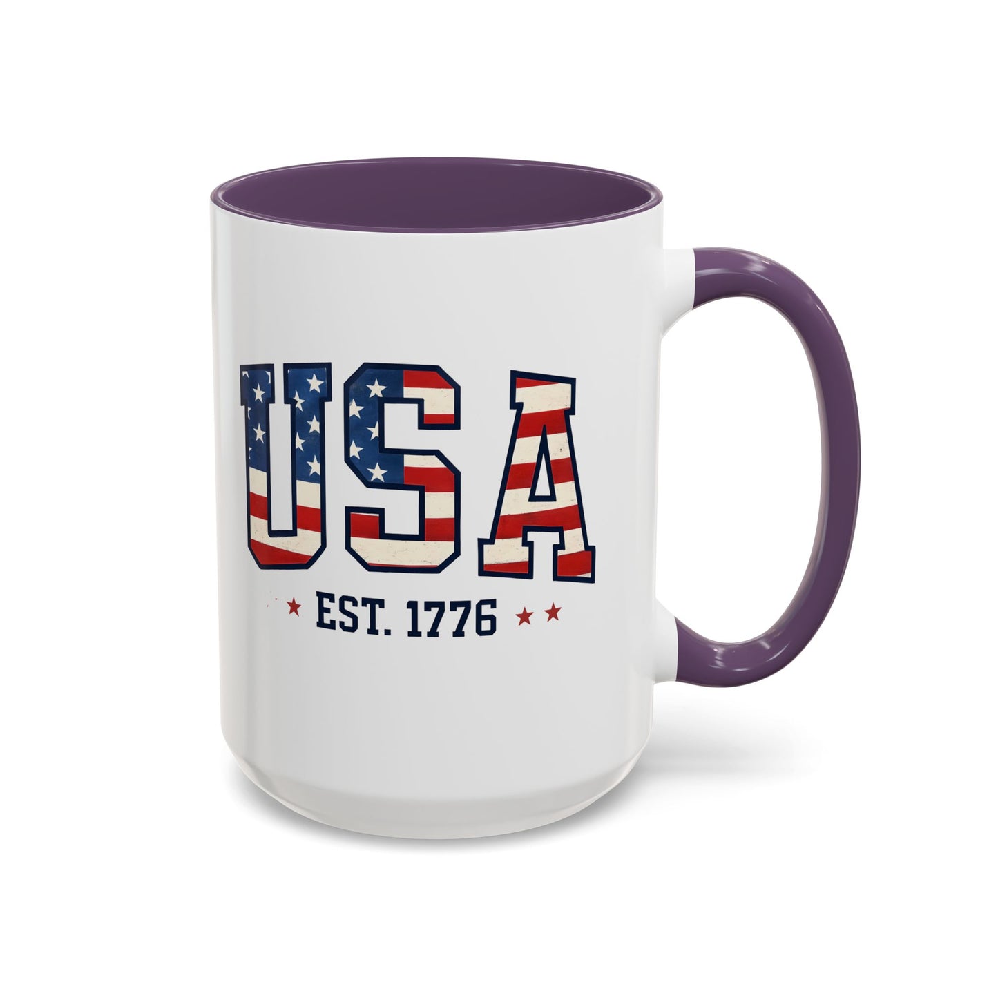 USA Patriotic Coffee Mug, Memorial Day Mug, American Flag Mug, Patriotic Mug, Freedom Cup, USA Flag Mug, Fourth of July