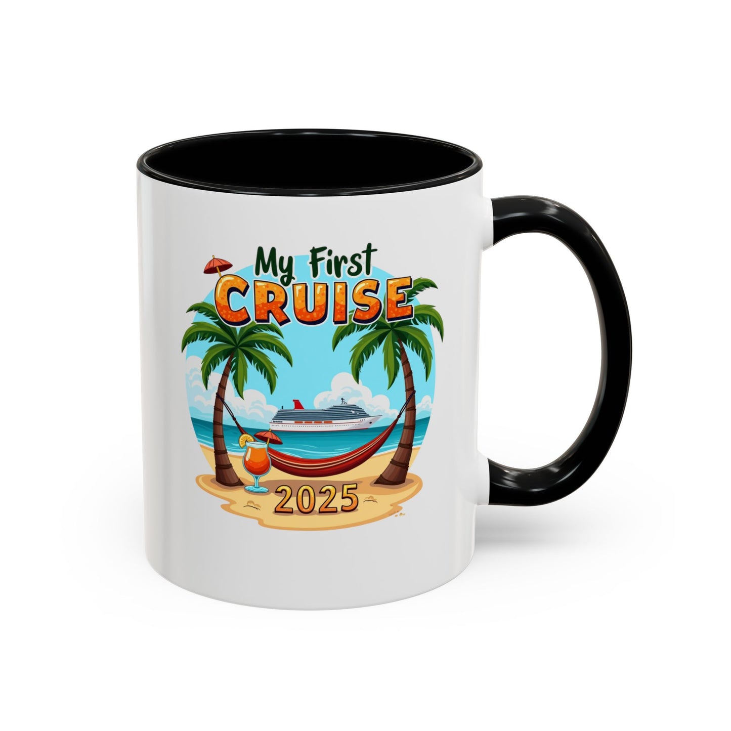 My First Cruise Coffee Mug, Royal Caribbean Mug, Cruise Gift, Cruise Ship Mug, Disney Cruise Line, Travel Mode