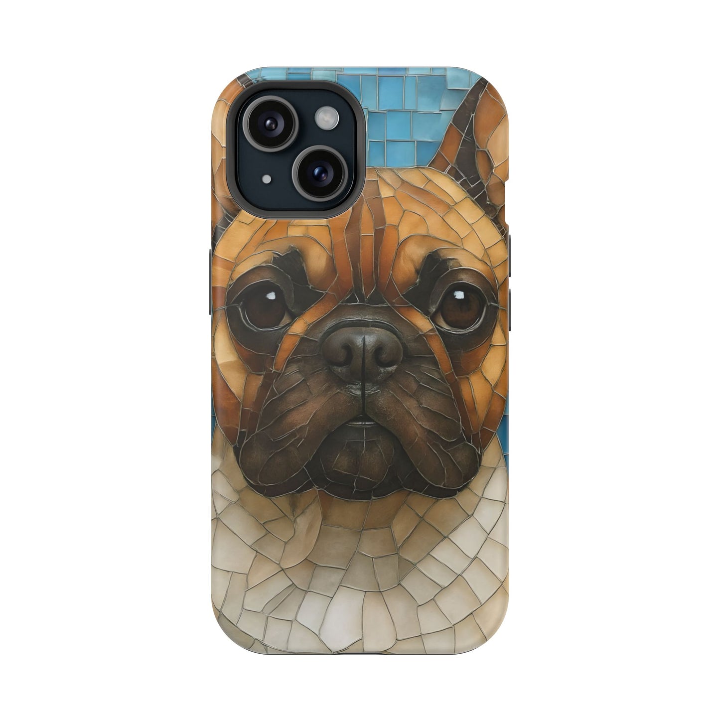 French Bulldog Mosaic Phone Case, French Bulldog Art, Dog iPhone Case, Frenchie Mom, French Bulldog Gift, Dog Lover