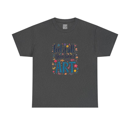 Enneagram 4 Feel, It Turn Into Art TShirt, Enneagram Type 4 Tee, Personality Types, Individualist Shirt, Self Growth, Enneagram4 Tee