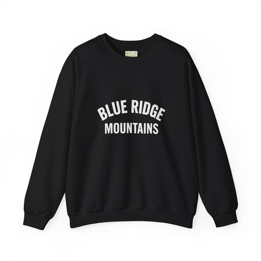 Blue Ridge Mountains Crewneck Sweatshirt, Blue Ridge Parkway, Blueridge Sweatshirt, Asheville Sweatshirt, Blue Ridge Gift