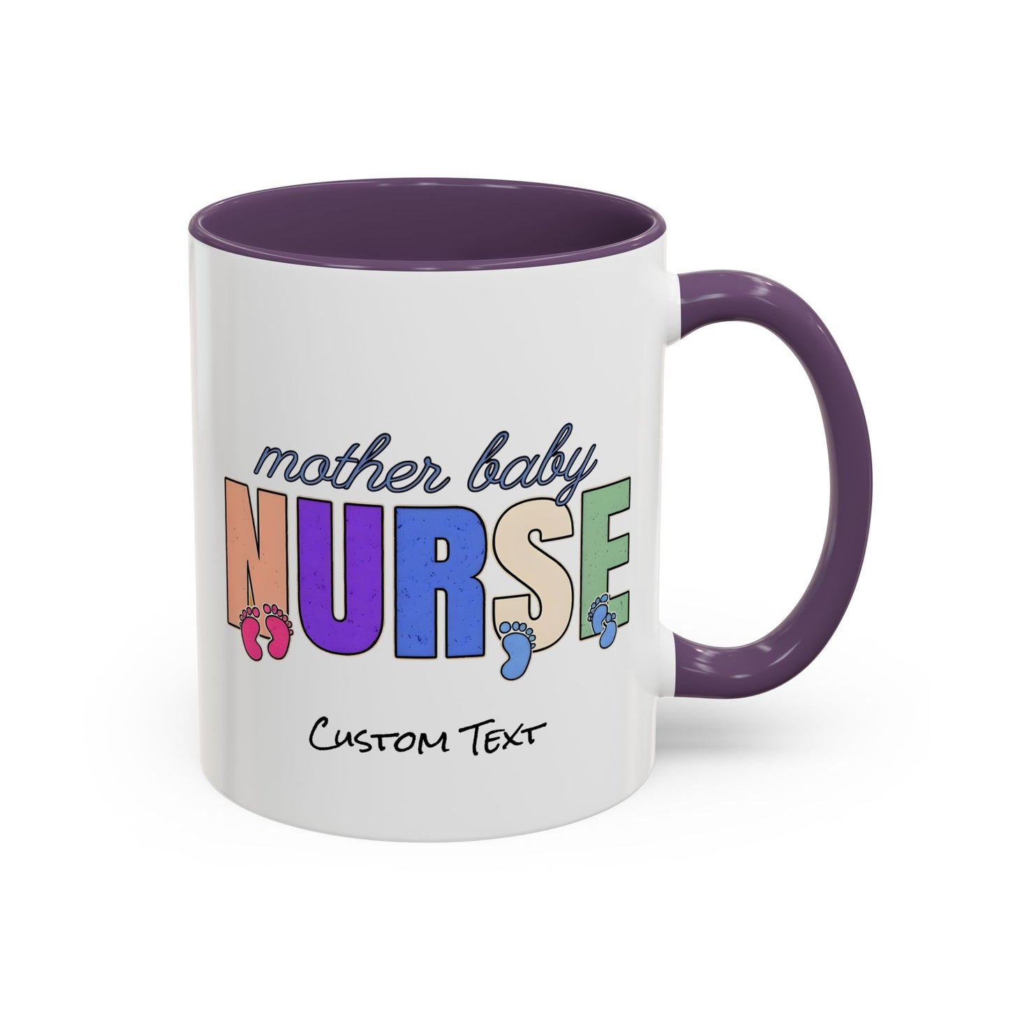 Mother Baby Nurse Coffee Mug, Nurse Practitioner Gift, Labor and Delivery Mug, Delivery Nurse Coffee, Postpartum Gift