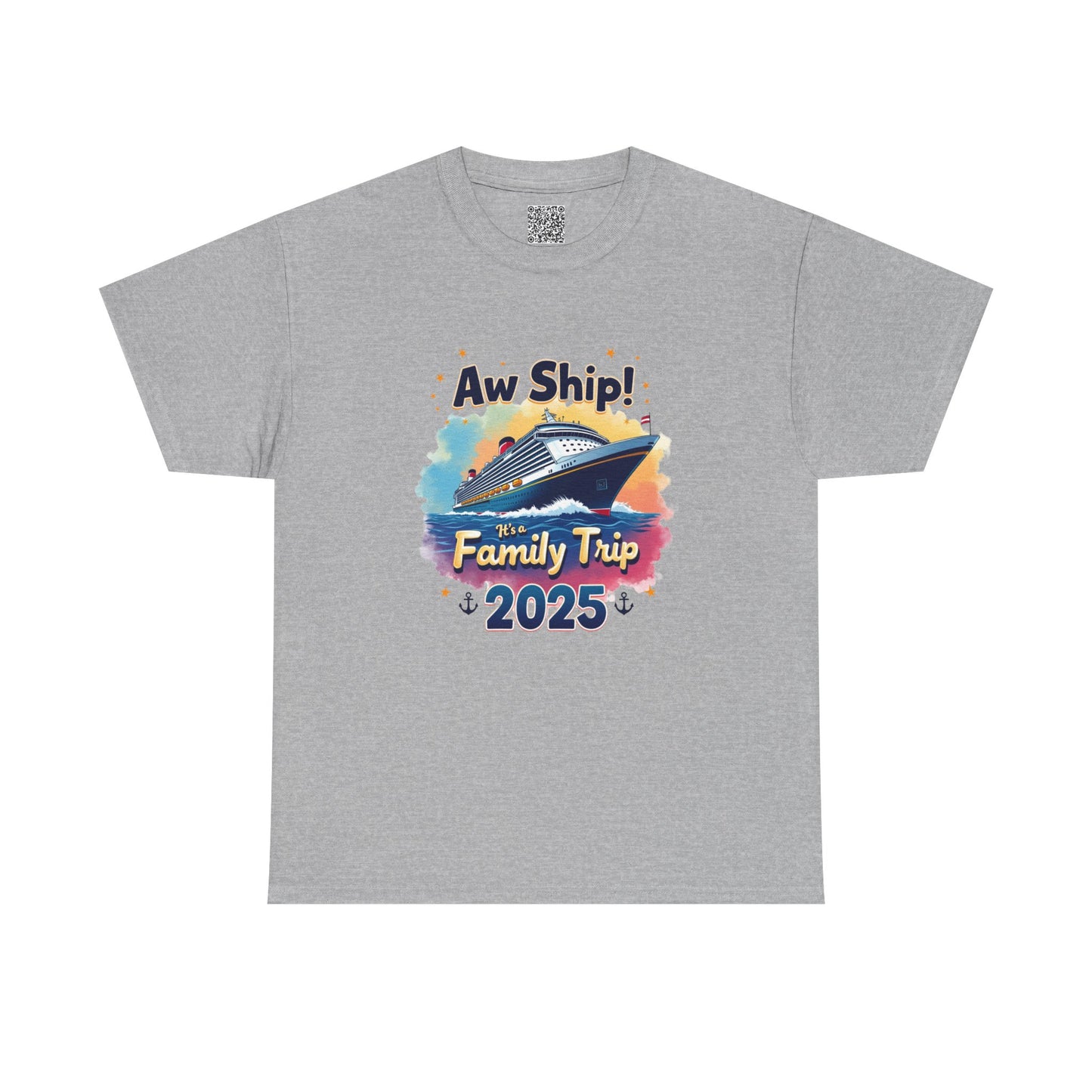 Aw Ship! Family Trip 2025 Shirt, Cruise Squad Shirt, Family Vacation 2025, Cruise Vacation, Personalized Shirts